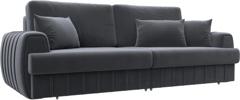 Диван прямой Лига-057 НПБ Лига Диванов (Велюр) арт.129213