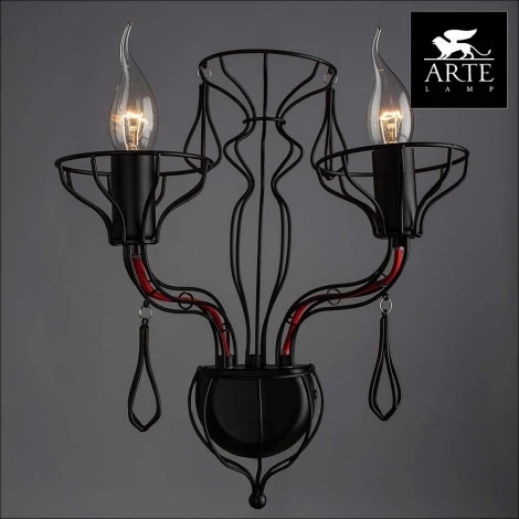 Бра Arte Lamp Artefact A3225AP-2BK