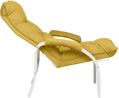 Кресло-трансформер Leset Левада (Фанера,Березовый шпон,Металл,Велюр/Желтый) арт.2500000117220