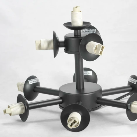 Потолочная люстра на штанге Lussole Wilcox LSP-8382 (220V, шарики, IP21)