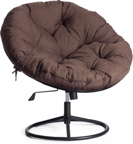 Кресло CLOUDE HOME Tetchair (Рогожка,Металл/Коричневый) арт. 21616