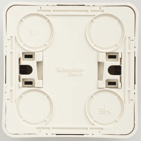 Розетка накладная с заземлением (кремовый) Systeme Electric Этюд PA16-003K