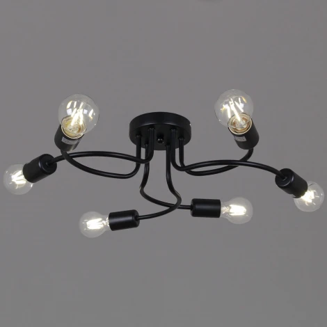 Потолочная люстра Reluce 01742-0.3-06 BK (220V)