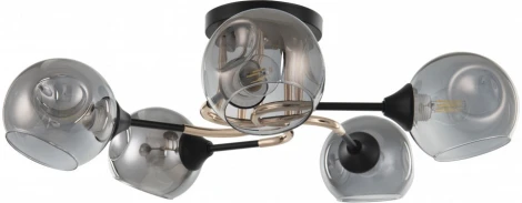 Потолочная люстра на штанге Arte Milano AMALFI 328419/5 FG+BK (220V)