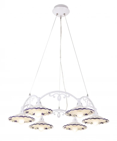 Подвесная люстра Arte Lamp Anna A6473LM-6WH