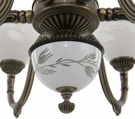 Подвесная люстра Arte Milano AM343837 347837/6 AB (220V, на цепи)