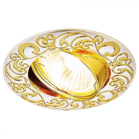 Встраиваемый точечный светильник Ambrella 710 PS/G (220V)