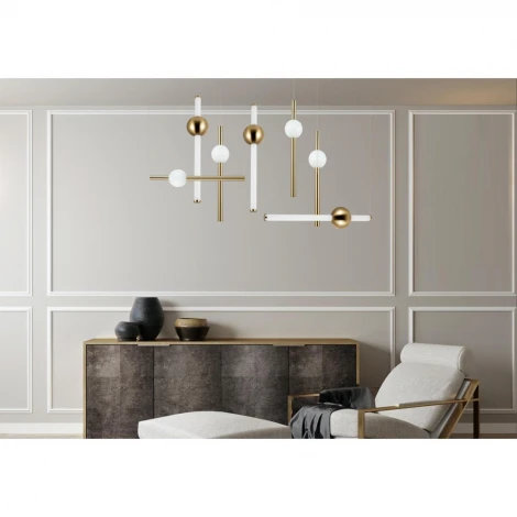 Подвесной светильник Divinare Cliff 1125/01 SP-16 (LED, 220V, на проводе)