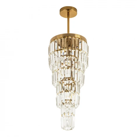 Потолочная люстра хрустальная на штанге Modelux ML.854.4 BS