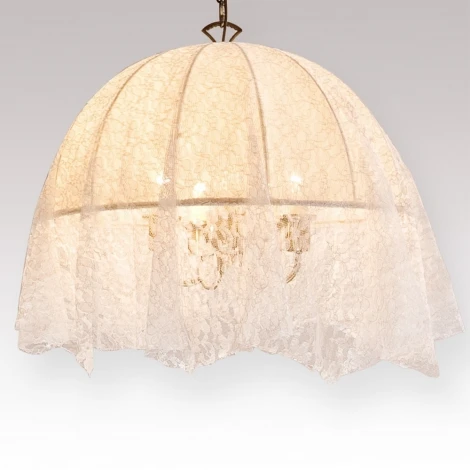 Подвесная люстра бахрома Citilux Bazel CL407134 (220V, на цепи)