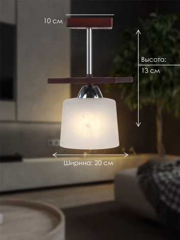 Потолочная люстра на штанге Мелодия Света SS1N 000024059