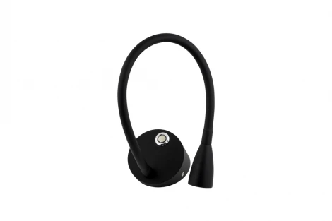 Настенный светильник на гибкой ножке для чтения DesignLed BED BQ004103-A-3-DIM-BL-WW (220V, диммер, сенсорный выключатель)