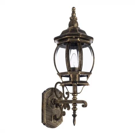 Настенный фонарь уличный Arte Lamp Atlanta A1041AL-1BN