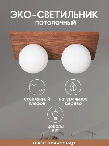 Потолочный светильник прямоугольный Мелодия Света SS1N 000036816
