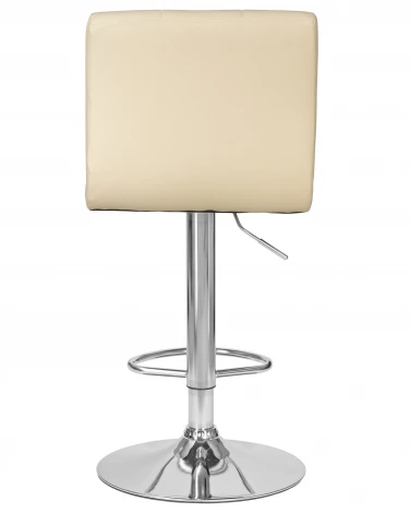 Стул барный DOBRIN CANDY (кремовый) 5006-LM CANDY, цвет сиденья кремовый, основания хром
