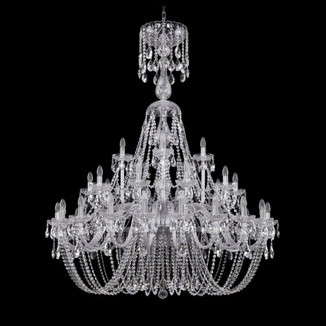 Подвесная люстра Bohemia 1406 1406/20+10+5/460/XL-165/Ni