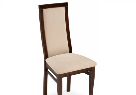 Стул деревянный Давиано велюр тедди 008 / орех темный 639334