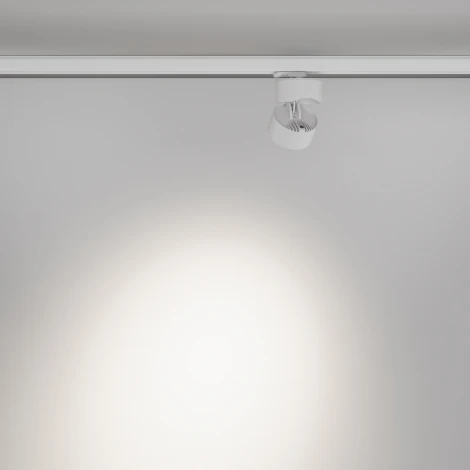 Трековый светильник трехфазный 15W 220V Maytoni Alfa TR199-3-15W4K-M-W (LED, круглые)