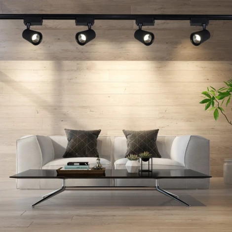 Трековый светильник светодиодный Reluce 06115-9.3-001QY LED15W BK (220V)