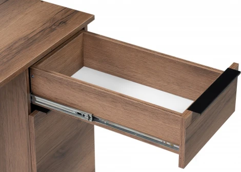 Письменный стол Бэтти Лофт (Бэтти Лофт 116х60х75 дуб делано темный / черный) Notta арт.564716