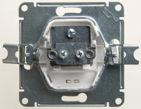 ТВ-розетка проходная (перламутр) Systeme Electric Glossa GSL000692