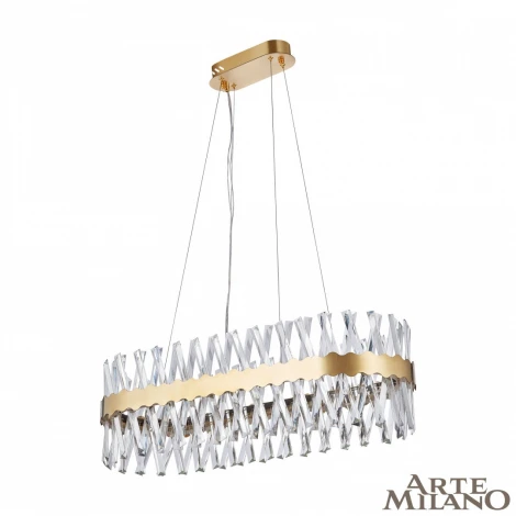 Подвесная люстра Arte Milano Venezia 311096/L800 BS (регулировка яркости, LED, 220V, хрусталь, пульт управления, на тросе)