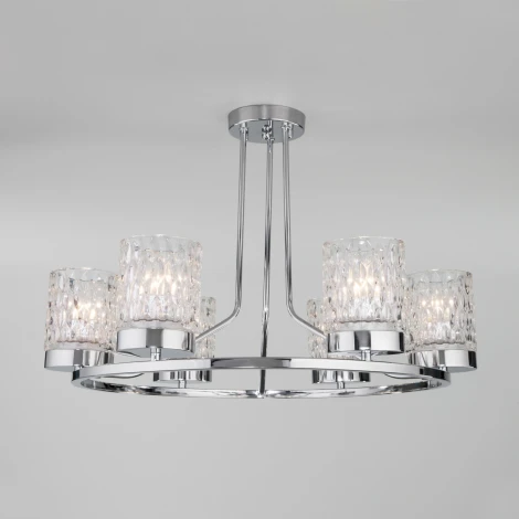 Умная потолочная люстра Eurosvet Calle 60127/6 хром