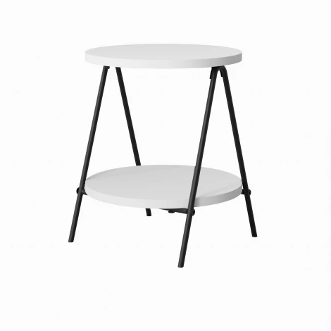 Стол приставной ESSEL SIDE TABLE (Белый) LEVE