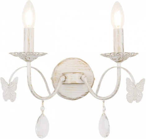 Бра Arte Milano AM346179 346179/2W WT+G (220V, подвески, подсвечник, свеча)