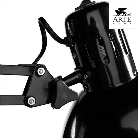 Офисная настольная лампа на струбцине Arte Lamp Senior A6068LT-1BK (220V)