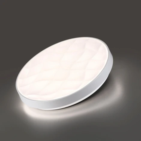 Настенно-потолочный светильник Sonex Gitum 7672/EL пластик/белый LED 70Вт 3000-6000К D485 IP43 пульт ДУ (220V, круглые)
