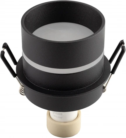 Встраиваемый точечный светильник Denkirs DK2404 DK2404-BK (220V, круглые, IP44)