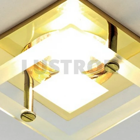 Встраиваемый светильник Кристальный дизайн HS781 GD Ambrella