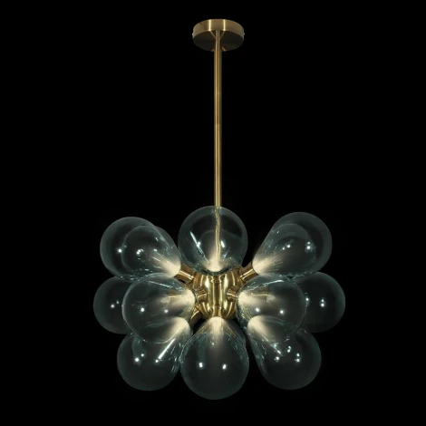 Потолочная люстра на штанге Loft It Miracle 10130/18 Blue (220V, шарики)