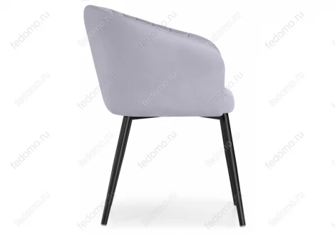 Стул Woodville на металлокаркасе Моншау velutto 49 / черный 462392