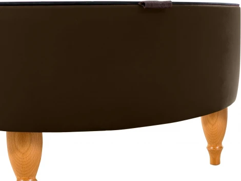 Стол журнальный Italia ОГОГО (арт.339978), (ЛДСП/Темно-коричневый)