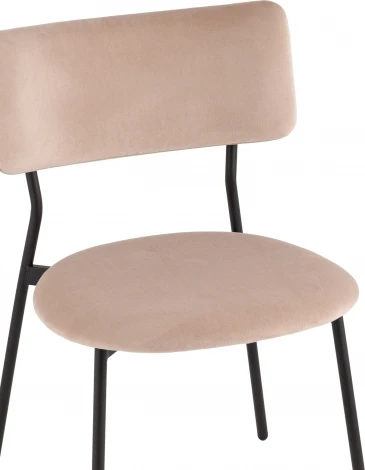 Стул Амелия велюр бежевый Stool Group арт.УТ000039952