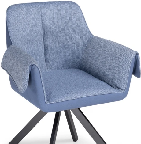 Стул Woodville на металлокаркасе Каита neptun 35 / flex 754 / черный 551936