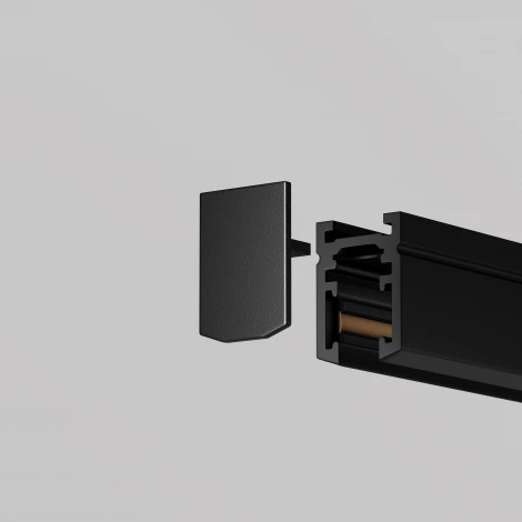 Заглушка для шинопровода, 2 шт Maytoni Accessories for tracks Levity TRA184EC-1B