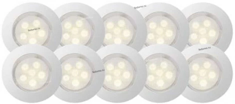 Встраиваемый точечный светильник Brilliant Cosa G03094/75