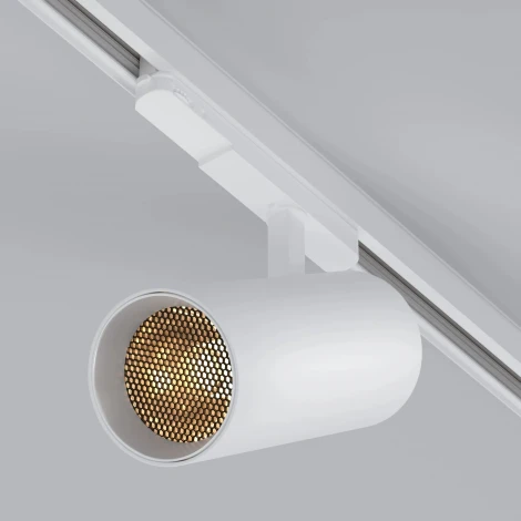 Трековый светильник трехфазный LED LGD-GERA-4TR-R90-30W Warm3000 (WH, 24 deg, 230V) (Arlight, IP20 Металл) 055187