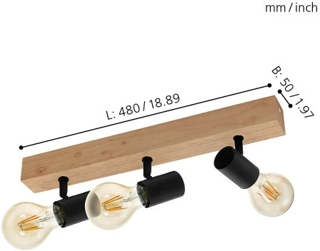 Спот Eglo Townshend 3 98113 (220V)