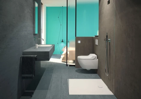 Унитаз подвесной Geberit AquaClean Tuma Comfort 146.294.11.1 альпийский белый