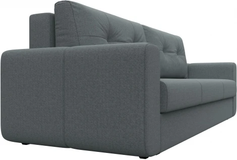 Диван прямой Лига-031 (Серый/Рогожка) Лига Диванов арт.122656