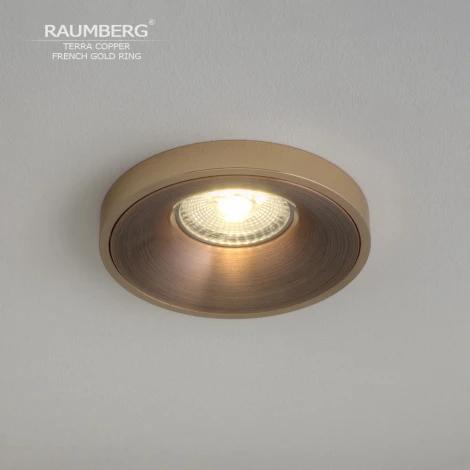 Встраиваемый светильник Raumberg TerraCopper\FGd Copper\French Gold