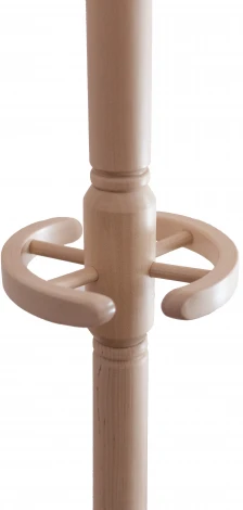 Вешалка напольная В 10Н белый ясень от фабрики Mebelik