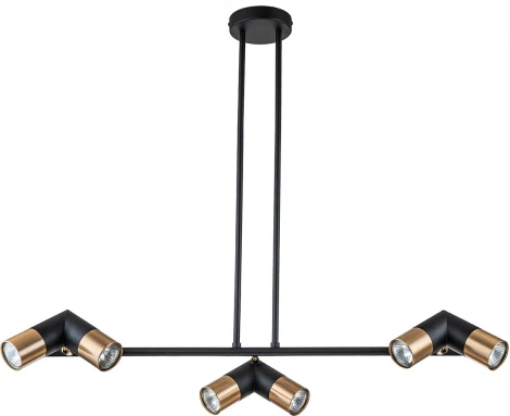 Потолочная люстра на штанге 11036/6R Black Indigo Doppio V000452 (220V)