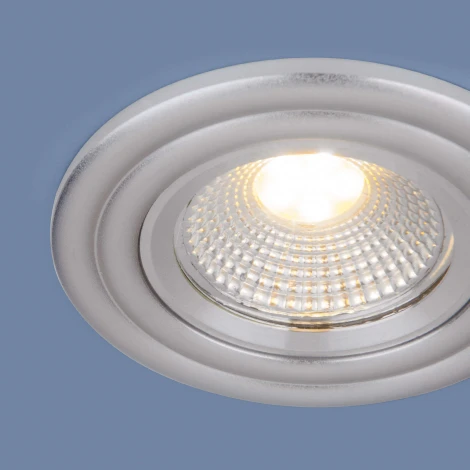 Встраиваемый точечный светильник Elektrostandard 9902 LED 3W COB SL серебро