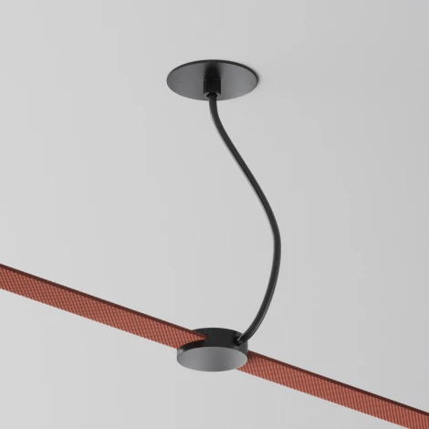 Коннектор питания встраиваемый черный Maytoni Accessories for system Parity TRA130RWC-2B (48V)