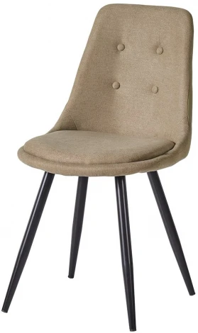 Стул SKY8764 кремовый JJ12-14/PU кремовый 679/черный металл